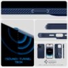 Spigen Liquid Air Designed for iPhone 14 Pro Case (2022) [Military-Grade Protection] - Navy Blue