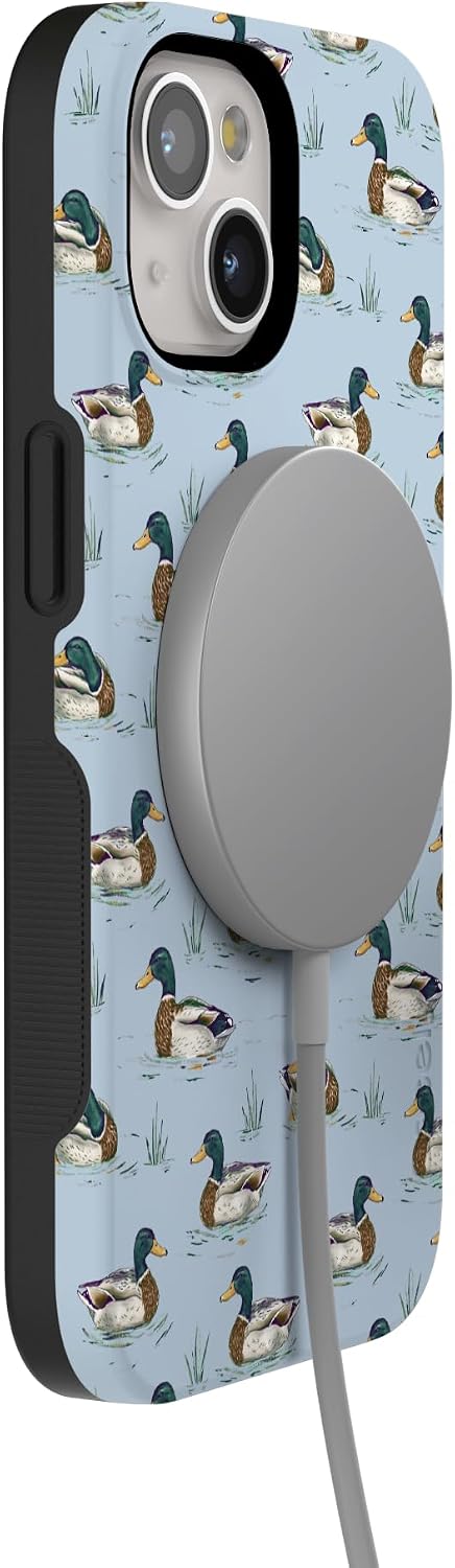 61c-hYpGijL._AC_SL1500_ Casely iPhone 15 Plus Case | Blue Mallard & Co. | The Boyfriend Collection | Bold Protective Design | Compatible with MagSafe
