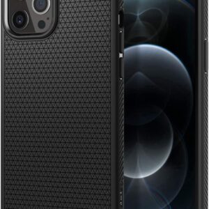 61cBafX7f2L._AC_SL1000_ Spigen Liquid Air Designed for iPhone 12 Pro Max Case (2020) - Matte Black