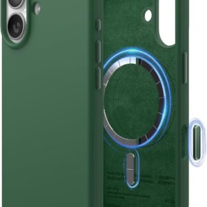 61cuNVa3DL._AC_SL1500_ ESR for iPhone 16 Plus Case, Camera Control Cover, Compatible with MagSafe, Shockproof Military-Grade Protection, Magnetic Phone Case for iPhone 16 Plus, Classic Hybrid Case, Clear | Camera Control