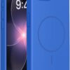 Miracase Magnetic for iPhone 17e Case & iPhone 16e Case, [Soft Anti-Scratch Microfiber Lining], Compatible with MagSafe, Silicone Shockproof Protection Phone Case for iPhone 17e/16e, Blue
