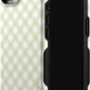 Casely iPhone 16e Case | Mint Lattice | Sunday Best | Bold Protective Design | Compatible with MagSafe