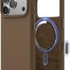 61dxolo28eL._AC_SL1500_ elago for iPhone 17 Pro Case, Premium Magnetic Silicone Case, Compatible with MagSafe, Liquid Silicone Material, Protective Cover, Shockproof, Slim Phone, 6.3 inch (Brown)