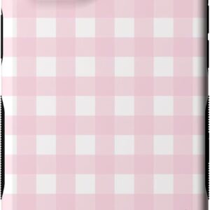 61eDKmdvgwL._AC_SL1500_ Casely iPhone 15 Plus Case | Pink Plaid | Sunday Best | Bold Protective Design | Compatible with MagSafe