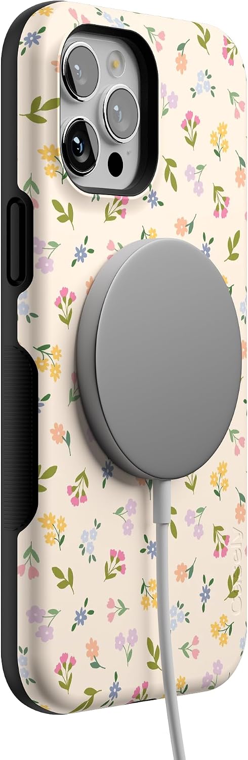 61eoJeEgVmL._AC_SL1500_ Casely iPhone 12 Pro Max Case | Ditsy Floral | Tiny Flowers | Bold Protective Design | Compatible with MagSafe