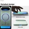 61fIZRiRWGL._AC_SL1500_ elago for iPhone Air Case, Premium Magnetic Silicone Case, Compatible with MagSafe, Liquid Silicone Material, Protective Cover, Shockproof, Slim Phone, 6.5 inch (Mint)