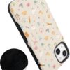 61fpMjy0KLL._AC_SL1500_ Casely iPhone 13 Case | Hoppy Garden | Spring Things | Bold Protective Design | Compatible with MagSafe