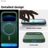 61fvrF14JdL._AC_SL1500_ elago for iPhone 17 Pro Case, Premium Magnetic Silicone Case, Compatible with MagSafe, Liquid Silicone Material, Protective Cover, Shockproof, Slim Phone, 6.3 inch (Alpine Green)