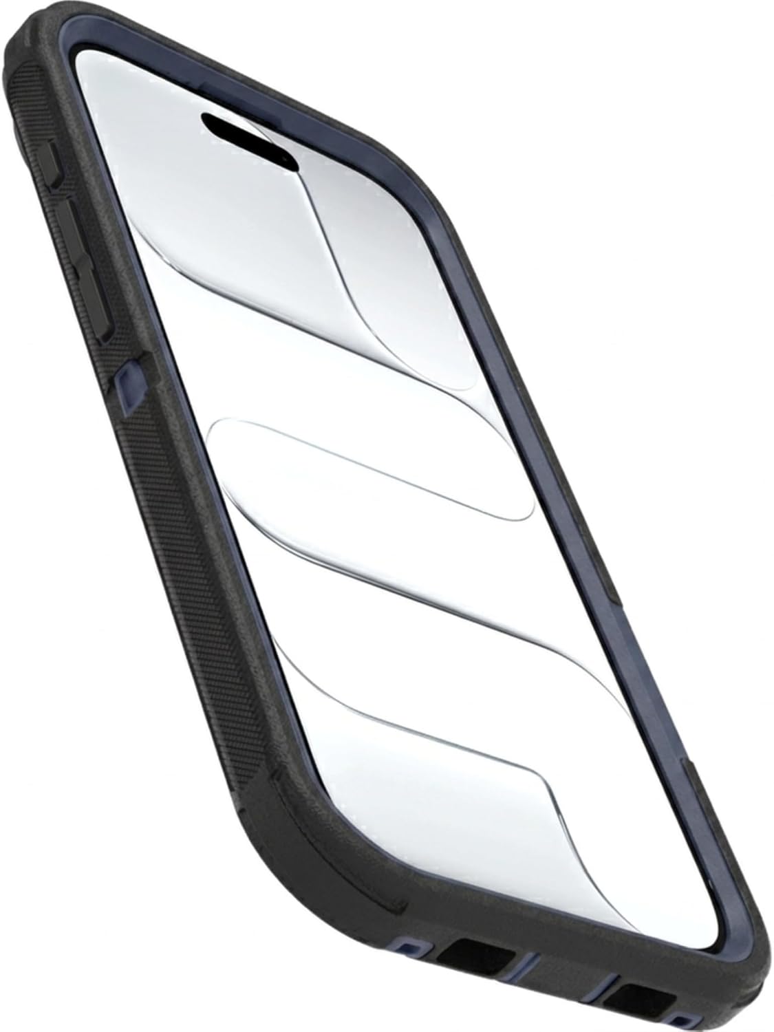 61gajscoBCL._AC_SL1500_ OtterBox iPhone Air (Only) - Defender Series Case - Black Shadow (Black & Blue) - Snaps on MagSafe - Tough - Rugged & Durable - Multi-Layer - Impact Absorbing iPhone Case