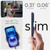 Spigen Liquid Air Designed for iPhone 16 Case [NOT Compatible with MagSafe], [Military-Grade Protection] - Navy Blue | NOT Compatible with MagSafe