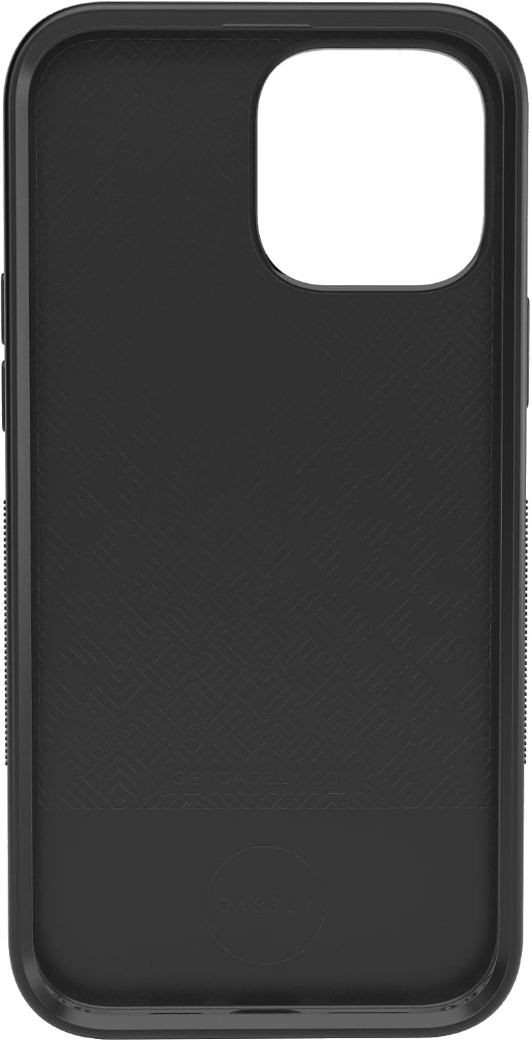 61j-XA7loiL._AC_SL1500_ Casely iPhone 13 Pro Case | The Boyfriend Collection | Linen Stripe | Bold Protective Design | Compatible with MagSafe