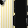 61jIMTj9V5L._AC_SL1500_ Casely iPhone 17 Case | Butter Yellow Stripes | Sunday Best | Bold Protective Design | Compatible with MagSafe