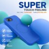 Miracase Magnetic for iPhone 17e Case & iPhone 16e Case, [Soft Anti-Scratch Microfiber Lining], Compatible with MagSafe, Silicone Shockproof Protection Phone Case for iPhone 17e/16e, Blue