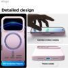 61kaqNdf03L._AC_SL1500_ elago for iPhone 17 Pro Max Case, Premium Magnetic Silicone Case, Compatible with MagSafe, Liquid Silicone Material, Protective Cover, Shockproof, Slim Phone, 6.9 inch (Light Lilac)