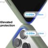 elago for iPhone 17 Pro Case, Premium Magnetic Silicone Case, Compatible with MagSafe, Liquid Silicone Material, Protective Cover, Shockproof, Slim Phone, 6.3 inch (Khaki Green)
