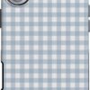 Casely iPhone 16 Case | Pastel Picnic | Blue Gingham | Bold Protective Design | Compatible with MagSafe
