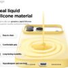 elago for iPhone 17 Pro Max Case, Premium Magnetic Silicone Case, Compatible with MagSafe, Liquid Silicone Material, Protective Cover, Shockproof, Slim Phone, 6.9 inch (Yellow)