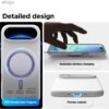 elago for iPhone Air Case, Premium Magnetic Silicone Case, Compatible with MagSafe, Liquid Silicone Material, Protective Cover, Shockproof, Slim Phone, 6.5 inch (White)