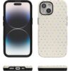61m1vz4ZJ9L._AC_SL1500_ Casely iPhone 15 Plus Case | On the Dot | Rainbow Polka Dot | Bold Protective Design | Compatible with MagSafe