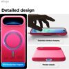 61m74IfFwTL._AC_SL1500_ elago for iPhone Air Case, Premium Magnetic Silicone Case, Compatible with MagSafe, Liquid Silicone Material, Protective Cover, Shockproof, Slim Phone, 6.5 inch (Ice Red)
