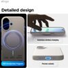 elago for iPhone 17 Case, Premium Magnetic Silicone Case, Compatible with MagSafe, Liquid Silicone Material, Protective Cover, Shockproof, Slim Phone, 6.3 inch (Stone)