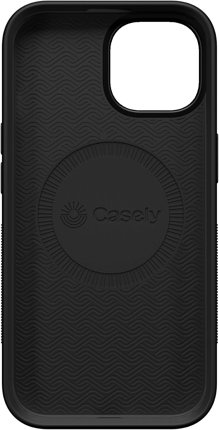 61nA-va2LRL._AC_SL1500_ Casely iPhone 15 Plus Case | On the Dot | Rainbow Polka Dot | Bold Protective Design | Compatible with MagSafe