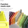 elago for iPhone 17 Pro Max Case, Premium Magnetic Silicone Case, Compatible with MagSafe, Liquid Silicone Material, Protective Cover, Shockproof, Slim Phone, 6.9 inch (Neon Yellow)