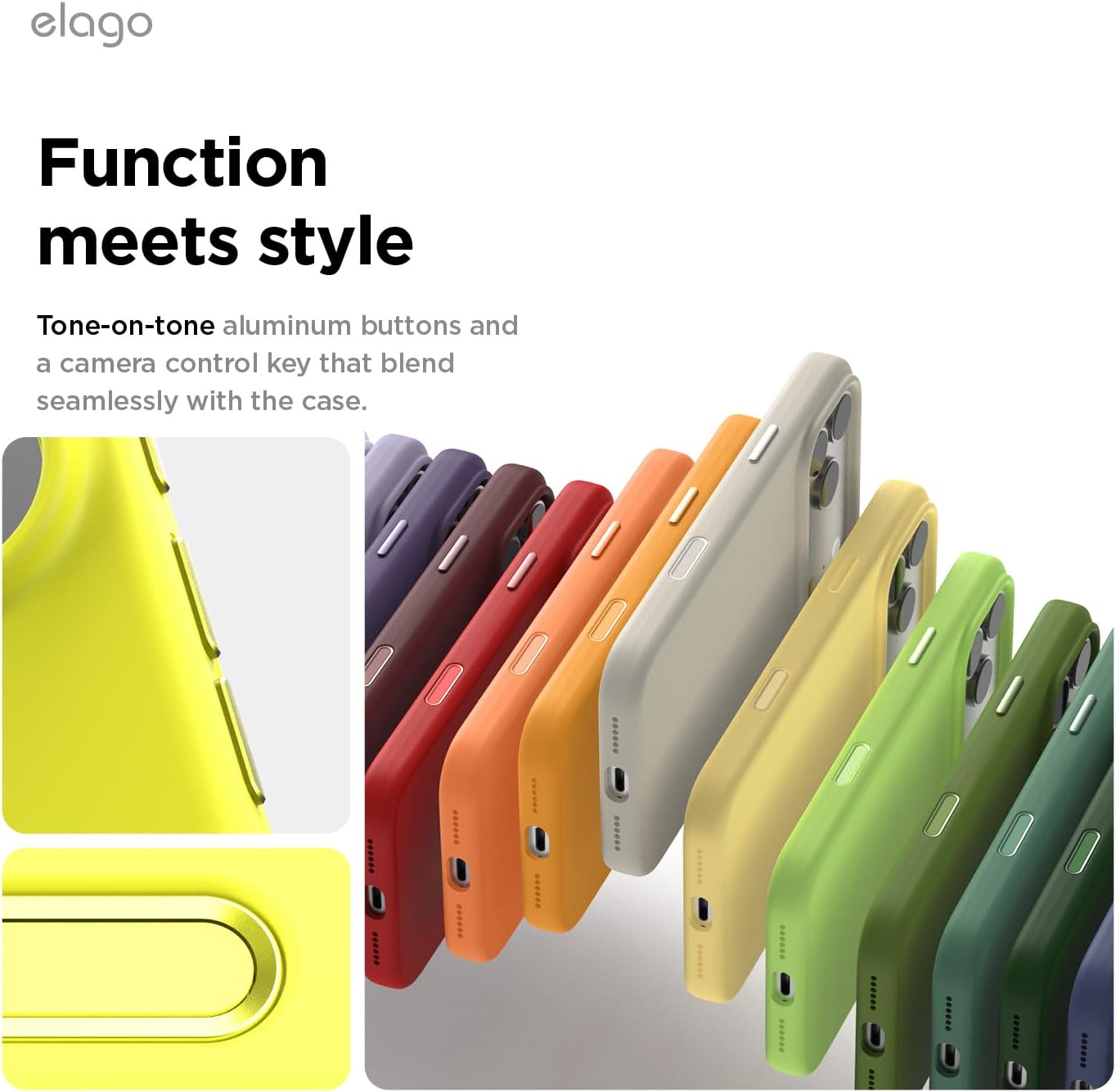 elago for iPhone 17 Pro Max Case, Premium Magnetic Silicone Case, Compatible with MagSafe, Liquid Silicone Material, Protective Cover, Shockproof, Slim Phone, 6.9 inch (Neon Yellow)