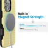 61nhEr2y4VL._AC_SL1500_ Casely iPhone 16 Pro Case | On the Dot | Yellow Polka Dot | Bold Protective Design | Compatible with MagSafe