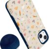 61oHaaI65vL._AC_SL1500_ Casely iPhone 13 Mini Case | Hoppy Garden | Spring Things | Bold Protective Design | Compatible with MagSafe