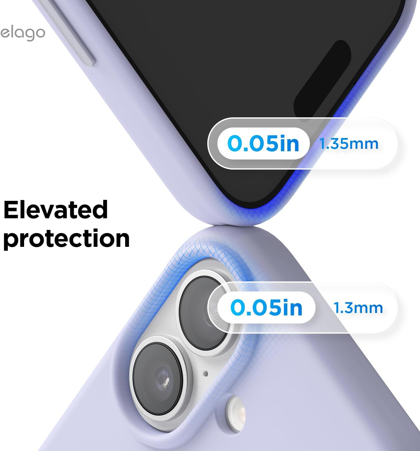 elago for iPhone 17 Case, Premium Magnetic Silicone Case, Compatible with MagSafe, Liquid Silicone Material, Protective Cover, Shockproof, Slim Phone, 6.3 inch (Purple)