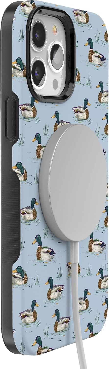 61p7u5cO1L._AC_SL1500_ Casely iPhone 13 Pro Case | Blue Mallard & Co. | The Boyfriend Collection | Bold Protective Design | Compatible with MagSafe