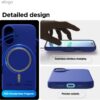 61pMLsVPwNL._AC_SL1500_ elago for iPhone 17 Case, Premium Magnetic Silicone Case, Compatible with MagSafe, Liquid Silicone Material, Protective Cover, Shockproof, Slim Phone, 6.3 inch (Cobalt Blue)