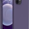 61pZt8YnjWL._AC_SL1500_ Miracase Compatible with iPhone 12 Case and iPhone 12 Pro Case, Liquid Silicone Gel Rubber Full Body Protection Shockproof Drop Protection Phone Case for iPhone 12/12 Pro 6.1 inch, Dark Purple