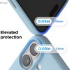 elago for iPhone 17 Case, Premium Magnetic Silicone Case, Compatible with MagSafe, Liquid Silicone Material, Protective Cover, Shockproof, Slim Phone, 6.3 inch (Sky Blue)