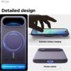 61qKL-7RomL._AC_SL1500_ elago for iPhone Air Case, Premium Magnetic Silicone Case, Compatible with MagSafe, Liquid Silicone Material, Protective Cover, Shockproof, Slim Phone, 6.5 inch (Deep Lavender)