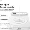 elago for iPhone Air Case, Premium Magnetic Silicone Case, Compatible with MagSafe, Liquid Silicone Material, Protective Cover, Shockproof, Slim Phone, 6.5 inch (White)