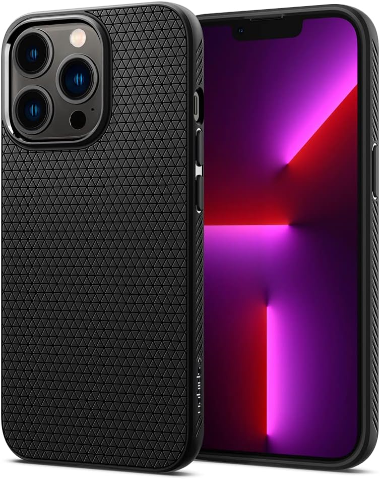 61qotg1sU7L._AC_SL1000_ Spigen Liquid Air Designed for iPhone 13 Pro Case (2021) - Matte Black