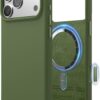 61rM3GXWJL._AC_SL1500_ elago for iPhone 17 Pro Max Case, Premium Magnetic Silicone Case, Compatible with MagSafe, Liquid Silicone Material, Protective Cover, Shockproof, Slim Phone, 6.9 inch (Cedar Green)