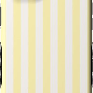 61s9LELTfL._AC_SL1500_ Casely iPhone 15 Case | Butter Yellow Stripes | Sunday Best | Bold Protective Design | Compatible with MagSafe