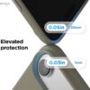 61sCKZZVzPL._AC_SL1500_ elago for iPhone Air Case, Premium Magnetic Silicone Case, Compatible with MagSafe, Liquid Silicone Material, Protective Cover, Shockproof, Slim Phone, 6.5 inch (Medium Grey)
