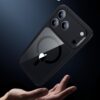 61sGUbVZzLL._AC_SL1500_ ESR for iPhone 17 Pro Case, Camera Control Cover, Compatible with MagSafe, Shockproof Military-Grade Protection, Magnetic Phone Case for iPhone 17 Pro, Classic Hybrid Case, Clear Black
