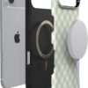 61sOq2N92jL._AC_SL1500_ Casely iPhone 17 Air Case | Mint Lattice | Sunday Best | Bold Protective Design | Compatible with MagSafe