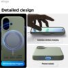 elago for iPhone 17 Case, Premium Magnetic Silicone Case, Compatible with MagSafe, Liquid Silicone Material, Protective Cover, Shockproof, Slim Phone, 6.3 inch (Khaki Green)