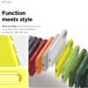 elago for iPhone 17 Case, Premium Magnetic Silicone Case, Compatible with MagSafe, Liquid Silicone Material, Protective Cover, Shockproof, Slim Phone, 6.3 inch (Neon Yellow)