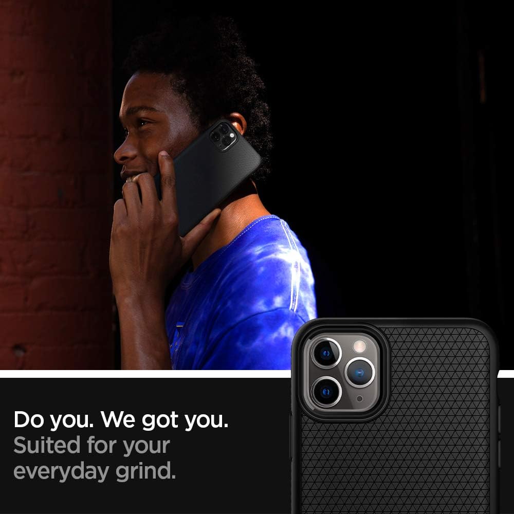 61tYGC-ypAL._AC_SL1000_ Spigen Liquid Air Designed for iPhone 11 Pro Case (2019) - Matte Black