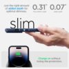 Spigen Liquid Air Designed for iPhone 14 Pro Case (2022) [Military-Grade Protection] - Navy Blue