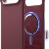 61unVT9lPL._AC_SL1500_ elago for iPhone Air Case, Premium Magnetic Silicone Case, Compatible with MagSafe, Liquid Silicone Material, Protective Cover, Shockproof, Slim Phone, 6.5 inch (Burgundy)