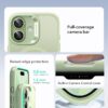 61v40lui7GL._AC_SL1500_ ESR for iPhone 17 Case, Camera Control Cover, Compatible with MagSafe, Shockproof Military-Grade Protection, Magnetic Phone Case for iPhone 17, Classic Hybrid Case, Frosted Light Green