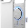 elago for iPhone Air Case, Premium Magnetic Silicone Case, Compatible with MagSafe, Liquid Silicone Material, Protective Cover, Shockproof, Slim Phone, 6.5 inch (White)